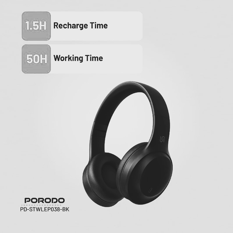 PORODO Soundtec PRIMO Wireless Headphone